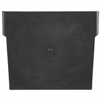 QUANTUM STORAGE SYSTEMS Bin Divider: 3 in x 3 1/2 in, Not Electrostatic Discharge Conductive, Black (MPN DSB101/103/105)