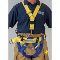 GEMTOR Rescue Harness: III, Nylon, 44 in Waist Size (Min), 56 in Waist Size (Max) (MPN 543CH3-4S)