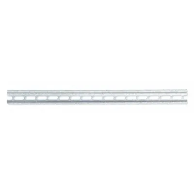 SQUARE D Terminal Block Mounting Channel: NEMA, Std, 48 in Overall Lg, Steel - Mounting Channels for Terminal Blocks