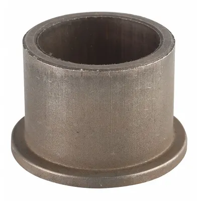 BUNTING BEARINGS Flanged Sleeve Bearing: Iron-Copper, 3/4 in Bore, 1 in OD, 1 in Lg - Heavy-Load Metallic Flanged Sleeve Bearings