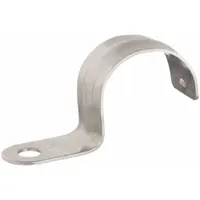 Conduit & Pipe Strap Clamp, One-Hole: 1 1/2 in Trade Size, 316 Stainless Steel, IMC/RMC (MPN S615001S00)