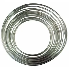 Pneumatic tubing for use as a replacement part in air tools and pneumatic systems. Connects components in compressed air lines to support airflow in industrial automation, HVAC controls, and manufacturing equipment.