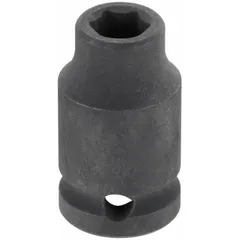 This 1/4" drive impact socket features a 7/32 in SAE hex size with a 6-point standard-length design. The manganese phosphate finish provides corrosion resistance. Suitable for use with impact wrenches in automotive and industrial fastening applications.