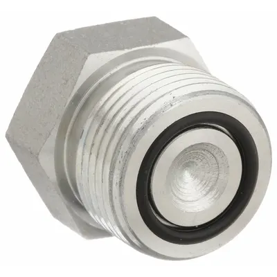 AEROQUIP Hydraulic Hose Plug: Carbon Steel, 1/2 in Fitting Size - Hydraulic Hose Plugs