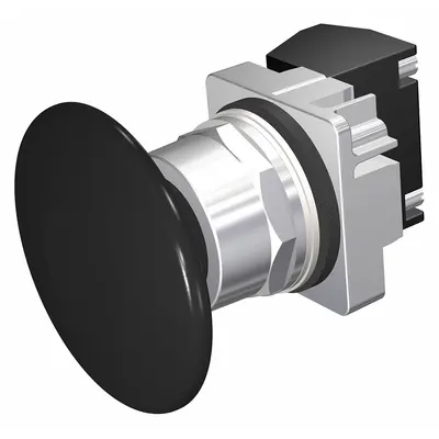 Siemens Mushroom Head Push Button: Non-Illuminated, Mushroom Head Profile, Non-Metallic - Mushroom-Head Push Buttons
