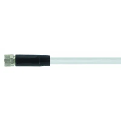 MURRELEKTRONIK Cordset: M8 Female Straight to Bare Wire - Single-Ended Cordsets with PUR Jacket for Twisting Applications