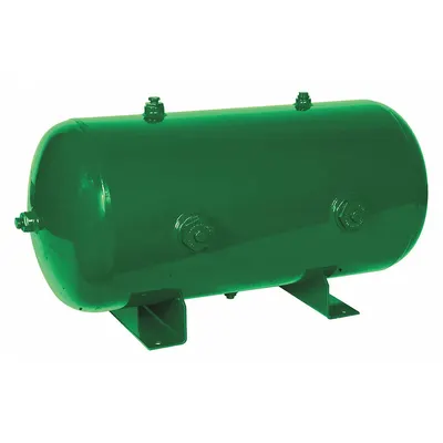 SPEEDAIRE Air Tank: 20 gal Tank Capacity, 175 psi Max Op Pressure, Horizontal - Horizontal Stationary Air Tanks