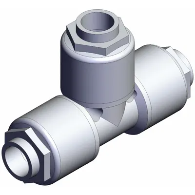 SMC LQ1T4A PFA Compression Tube Fitting - PFA Compression Tube Fittings
