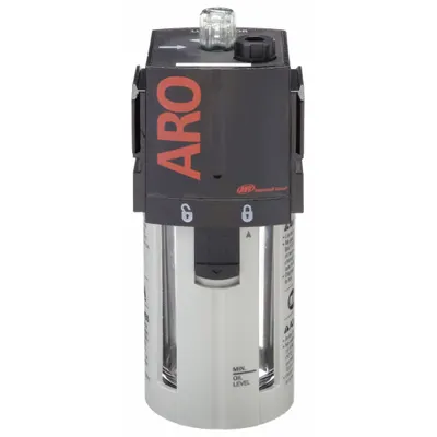 ARO Compressed Air Lubricator: Mist, 3/8 in NPT, 85 cfm, 150 psi Max Op Pressure - ARO FRL Air Lubricators
