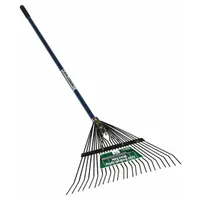 SEYMOUR MIDWEST Spring Brace Rake: Spring Brace Head, Steel Head, Aluminum Handle, 54 in Handle Lg (MPN 40905GR)