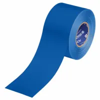 Floor Marking Tape: Solid, Blue, 4 in x 100 ft, 22 mil Tape Thick, Brady® ToughStripe® Max (MPN 177037)
