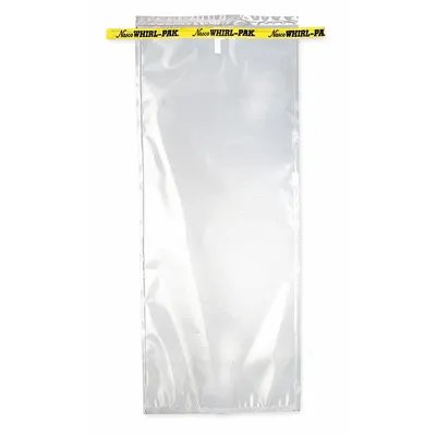 WHIRL-PAK Sampling Bag: Std, Sterile, 69 fl oz Capacity - oz, 2.04 L Capacity - mL - Standard Sterilized Bags