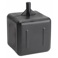 KERICK Float Ball: Float Ball, 1/4"-20 Self Tapping, 1/4"-20 Thread Size, Self Tapping, Internal (MPN PF444-BK)