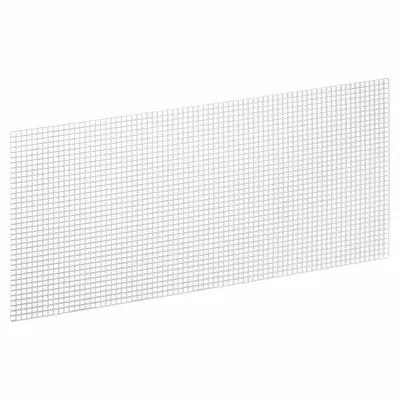 AMERICAN LOUVER Return Air Grilles: Egg Crate Grille, White, Plastic, 47 5/8 in H, 23 5/8 in W - Lay-In Grilles