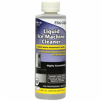 NU-CALGON Ice Machine Cleaner: 8 oz Size, Cleaner, Liquid - Ice Machine Cleaners & Descalers