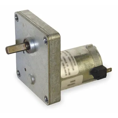 Dayton Gearmotor: Parallel, 12V DC, TENV, 9 RPM, 35 in-lb Max Torque - Parallel Shaft Subfractional DC Gearmotors