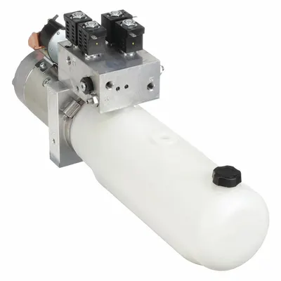 MONARCH Hydraulic Power Unit: 2 gpm, 3,000 psi Max. Pressure, 0.5 gal Reservoir Capacity - Specialty DC Hydraulic Power Units