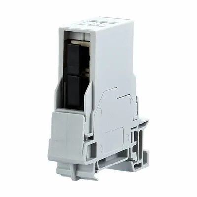 METZ CONNECT Fiber Optic Adapter Insert: Rail, GD-Zn (Zinc Die-Cast), SC-D - Voice & Data Housings, Panels & Connector Components