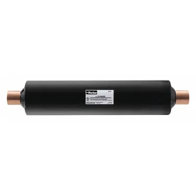Parker Liquid Line Filter Dryer: Steel, For 20 ton System, Molecular Sieve - Steel Shell Filter Driers