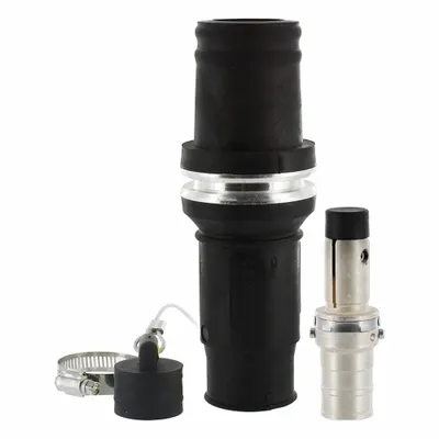LEVITON Single Pole Inline: Male, Black, 1000V AC, 796 A, Crimp Tube Termination - Plugs with Crimp Tube Terminations