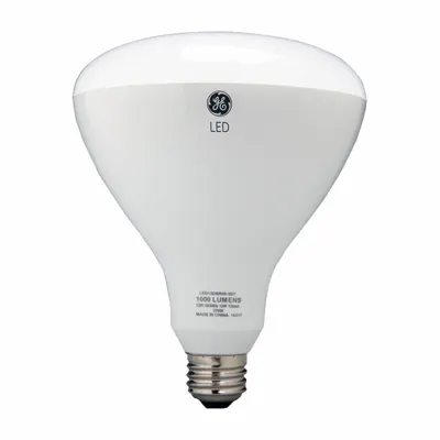 GE LED12DBR40/930 BR40 LED Bulb, 12W, 3000K, Frosted, E26 - Bulged Reflector (BR) Lamps