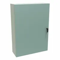 HAMMOND Electrical Enclosure: Steel, 42 in x 30 in x 10 in, NEMA 12/3R/4, Solid Cover, Hinged (MPN EN4SD423010GY)