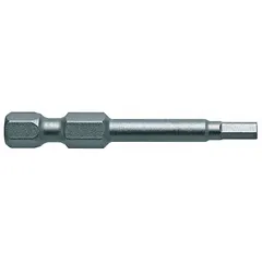 Imperial #2 impact-rated hex bit made from S2 steel, standard length, sold in a 5-pack. Designed for use with impact drivers in fastening applications.