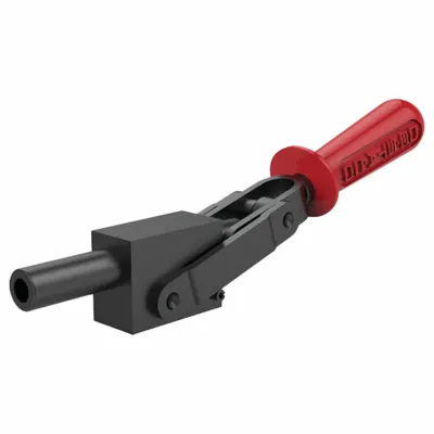 DE-STA-CO Straight-Line Action Clamp: Solid Base Mounting, Std Horizontal Handle - Standard Straight-Line Toggle Clamps