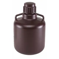 APPROVED VENDOR Carboy: 10 L Capacity - mL, 83 mm Screw Closure Size, Screw On Cap, Amber, 2 Handles (MPN 7240010AM)