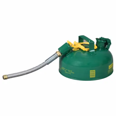 EAGLE Type II Safety Can: For Use With Oil, 1 gal Capacity, Includes 7/8 in OD Hose - Oil Safety Cans