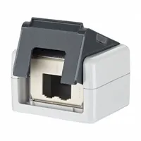 METZ CONNECT IP20 Housing: AP, Thermoplastic, 90° Mounting Angle, 2 Ports, Unequipped (MPN 1309450003-E)