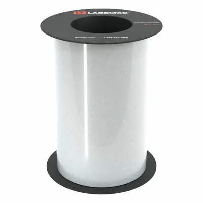 CREATIVE SAFETY SUPPLY LabelTac Thermal Transfer Continuous Label Roll - LabelTac Thermal Transfer Continuous Label Rolls