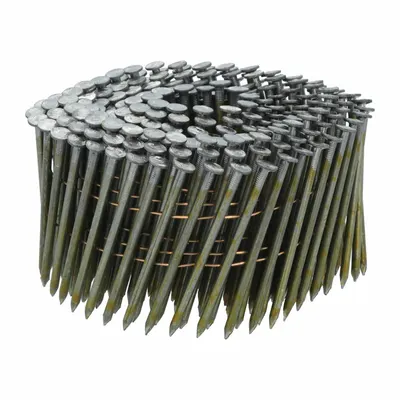 BOSTITCH Framing Nails,2 1/2" L,PK2700: Framing Nails, Flat, Smooth, 2 1/2 in Overall Lg - Collated Framing Nails
