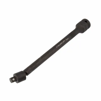 STEELMAN PRO Impact Socket Extension: 1/2 in Input Drive Size, 3/8 in Output Drive Size - 1/2" Drive Flex Impact Socket Extensions