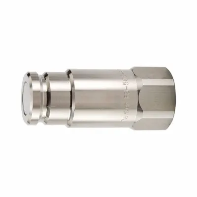 PARKER FET Series Hydraulic Quick-Connect Coupling Plug - Parker FET Series Hydraulic Quick-Connect Coupling Plugs