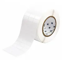 Pre-Cut Label Stock Roll: 1/2 in x 1 in, 3 11/32 in x 1/2 in, Polyester, Permanent Adhesive (MPN THT-5-422-10)