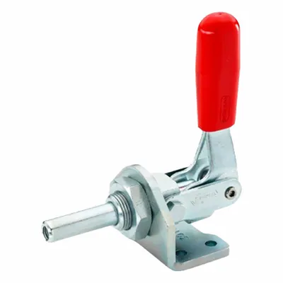 JW WINCO Push-Pull Toggle Clamp: Flange Base Mounting, Std Clockwise Handle, 146 mm Arm Lg - Standard Straight-Line Toggle Clamps