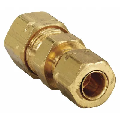 PARKER 62CA-10-6 Self-Aligning Brass Compression Fitting - Self-Aligning Brass Compression Fittings