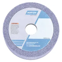 NORTON Straight Cup Grinding Wheel: Type 6, 6" x 1 1/2" x 1/2", 32A46-KVBE, 5 PK (MPN 66252838458)