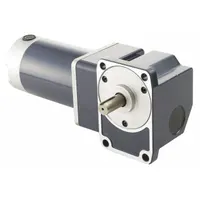 DAYTON DC Gearmotor: Right Angle, 24V DC, TENV, 90.3 RPM, 56.2 in-lb Max Torque, 36:1, 2.4 A, CW/CCW