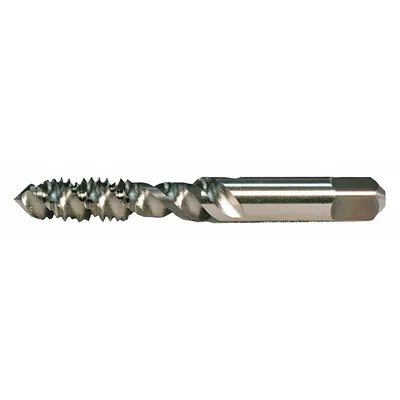 WIDIA GTD Spiral Flute Tap: 7/16"-14 UNC, H3 / 3B, 3 Flute, Bottoming Chamfer - Spiral-Flute Taps for Aluminum
