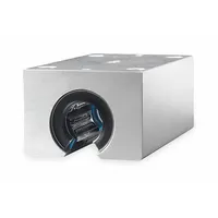 This twin open pillow block linear ball bearing from THOMSON has a 5/8 in inside diameter and is not adjustable. It is designed for linear motion systems where self-alignment and compact mounting are required. Typical applications include industrial automation, packaging, and material handling equipment