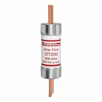 MERSEN Fuse: Class K5, OT Series, Fast-Acting, 200 A, 250 V AC, 250 V DC, Non-Indicating (MPN OT200)