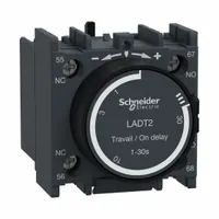 SCHNEIDER ELECTRIC IEC Timer Module: On Delay, 0.1 sec – 30 sec, 1NO/1NC (MPN LADT2)