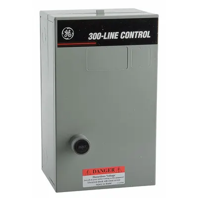GE Magnetic Motor Starter: Non-Reversing, 3 Poles, NEMA Size 0, 9 A - Enclosed Non-Reversing Starters with Thermal Overloads