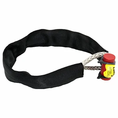 LOCKJAW Soft Shackle: 5,280 lb Working Load Limit, 26,400 lbf Breaking Strength - Synthetic Shackles for Lifting