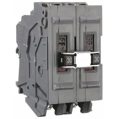 WADSWORTH UBIA230NI Miniature Circuit Breaker, 30A, 2-Pole, 120/240V AC, 10kA - Wadsworth Miniature Circuit Breakers