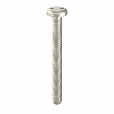 TAMPER-PRUF SCREW Tamper Resistant Screw: #8-32 Thread Size, 1 1/2 in Lg, Stainless Steel - Pan Head Tamper-Resistant Machine Screws