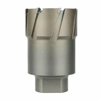 MILWAUKEE Annular Cutter: 6 in Cutter Dia, 2 in Max Cutting Dp, Pilot Pin Included - Two-Piece Alternate-Tooth Carbide-Tipped Annular Cutters