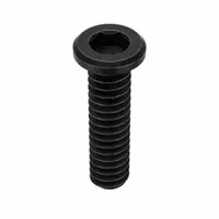 Socket Head Cap Screw: #10-24 Thread Size, 3/4 in Lg, Std, Black Oxide, Alloy Steel, 100 PK (MPN 10C75KCS)